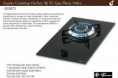 Fogão Cooktop Fischer 1Q TC Gás Mesa Vidro  3872
